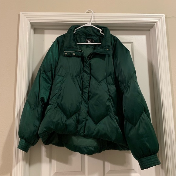 Boohoo Emerald Puffer Jacket - Picture 1 of 4